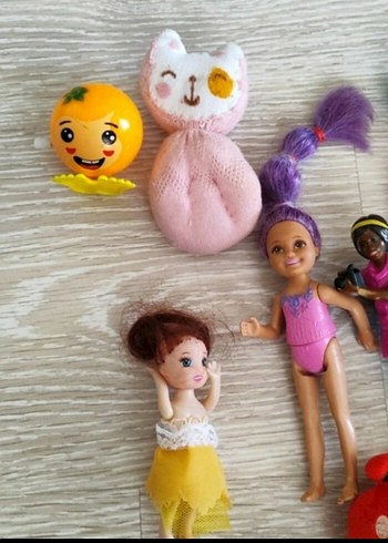 Beden Çok Renkli Bebek ve Aksesuar Seti
