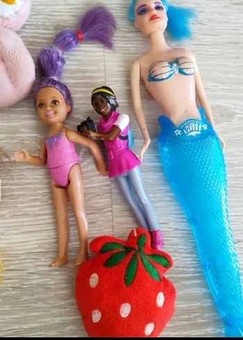 Beden Renk Çok Renkli Bebek ve Aksesuar Seti