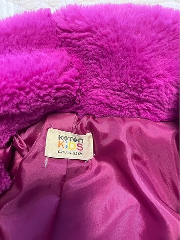 Koton Koton kız cocuk peluş mont