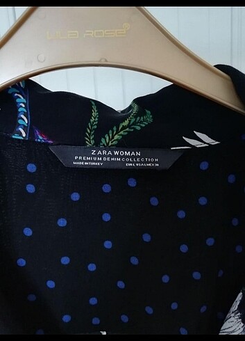 l Beden çeşitli Renk Zara Çiçekli Blazer Ceket Elbise