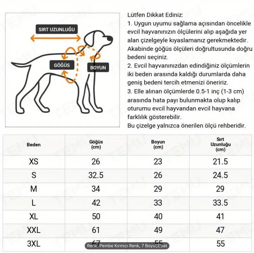 Pembe Noktalı Peluş Detaylı Köpek Kıyafeti - Görsel 4