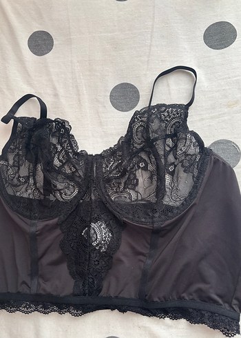 50 Beden siyah Renk Büyük beden Curve Sütyen Bralet