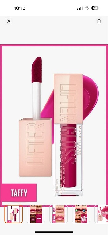Maybelline 25 taffy gloss