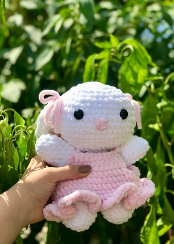 Pembe Tulumlu Tavşan 