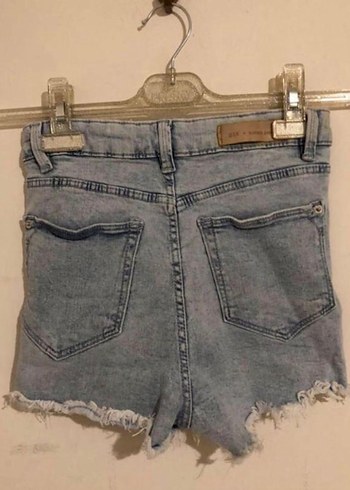 Bershka Mavi Mini Denim Şort - Görsel 2
