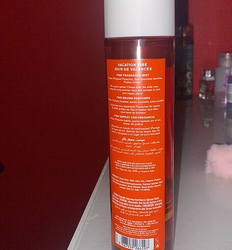 Beden Renk bath & body works vacation vibe