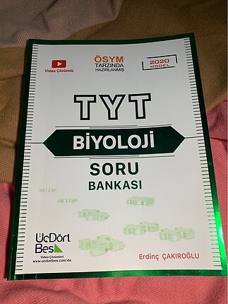 TYT BİYOLOJİ SORU BANKASI ÜÇ DÖRT BEŞ