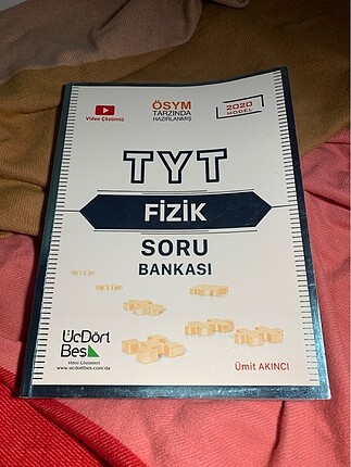 TYT FİZİK SORU BANKASI ÜÇ DÖRT BEŞ