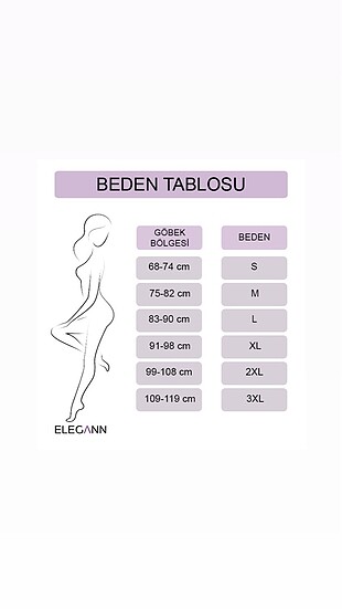 44 Beden Korse İnce Uyluk Vücut