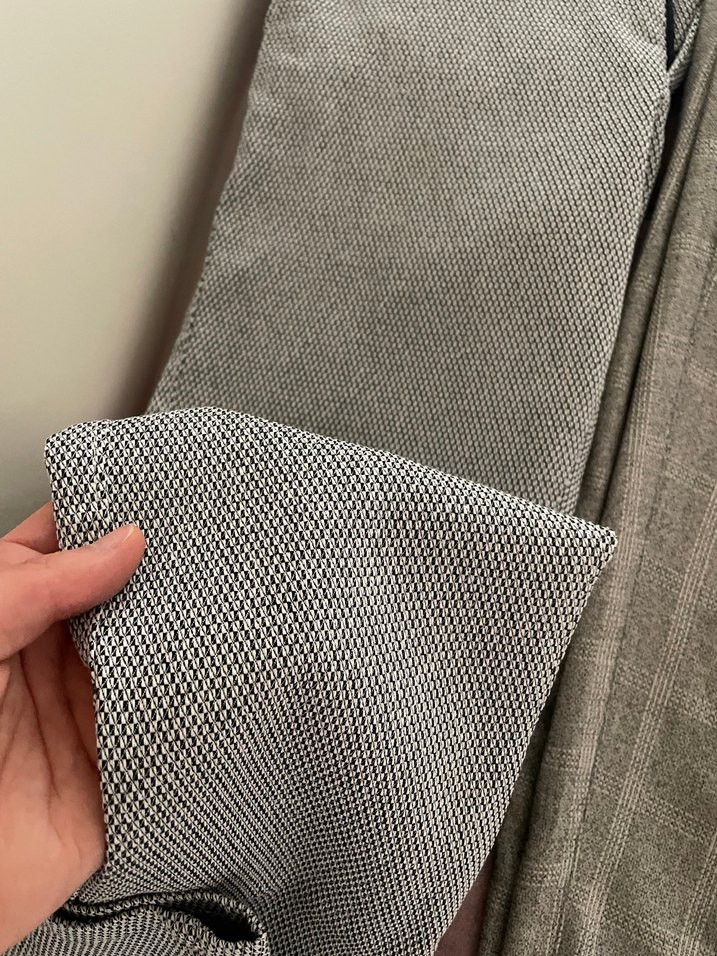 Gri Düğmeli Erkek Kumaş Pantolon - Görsel 2