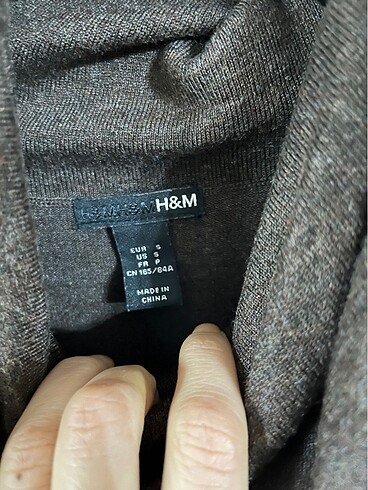 s Beden H&M triko elbise