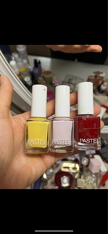 Pastel Pastel ojeler