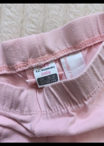 Kız Çocuk Basic Pamuklu Tayt Seti - Görsel 3