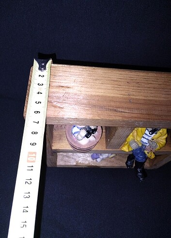 Ahşap dekoratif mini raf - Görsel 4