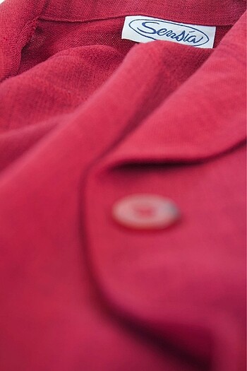 m Beden kırmızı Renk Vintage kadın ceket