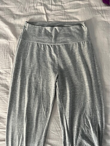 Bershka gri ispanyol paça pantolon