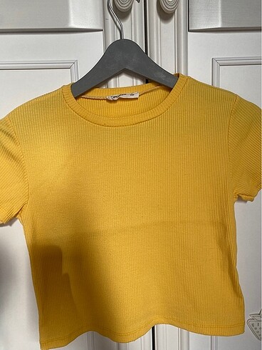 Sarı fitilli tişört