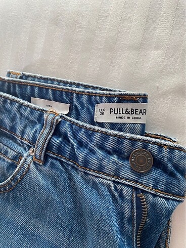 s Beden mavi Renk Pulla&Bear jean