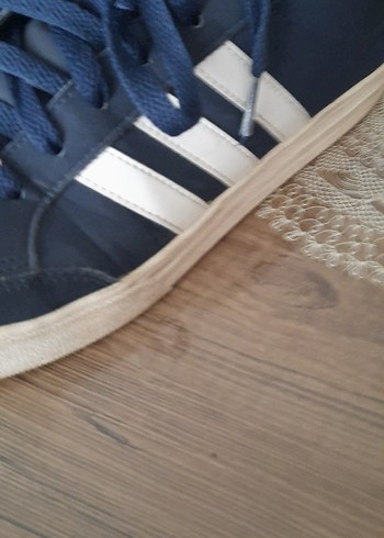  Adidas Erkek Mavi Bağcıklı Spor Ayakkabı