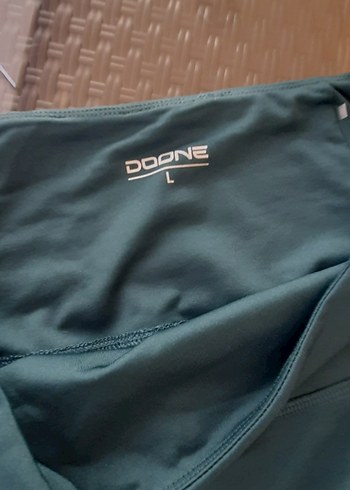 Koyu Yeşil Midi Şort - Görsel 3