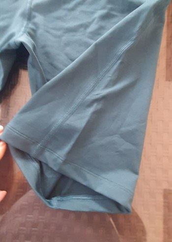 Koyu Yeşil Midi Şort - Görsel 8