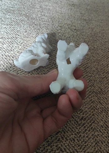 Beyaz Köpek Figürleri Seti - Görsel 3