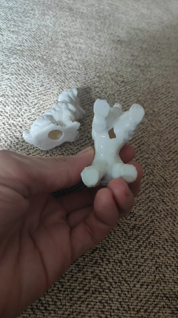 Beyaz Köpek Figürleri Seti - Görsel 3