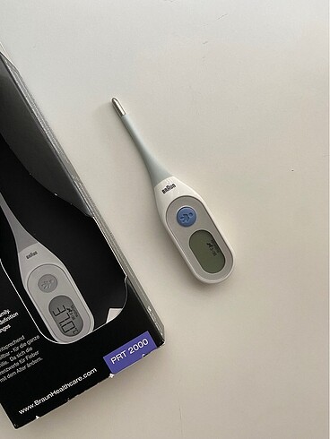 Braun prt 2000 ateş ölçer