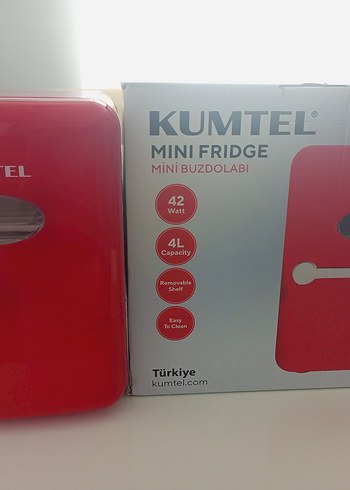 Beden Kumtel Kırmızı Mini Buzdolabı