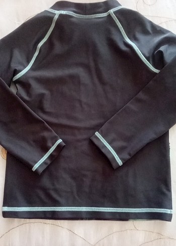 Uzun Kollu Mavi Baskılı Erkek çocuk deniz t-shirt - Görsel 6