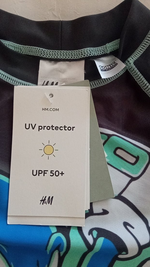 Uzun Kollu Mavi Baskılı Erkek çocuk deniz t-shirt - Görsel 4