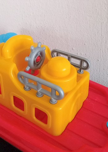 Renkli Oyuncak Tekne ve Figür - Görsel 8