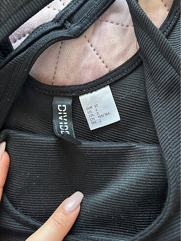 H&M Mini siyah elbise