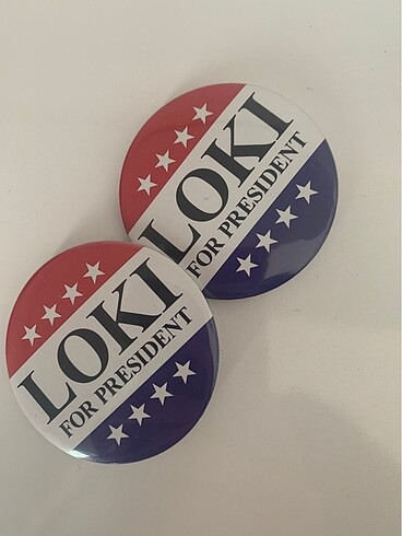 Loki Vote For Loki rozet