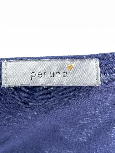 42 Beden lacivert Renk PreLoved Bluz %70 İndirimli.