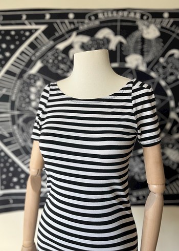 Çizgili T-shirt - Görsel 2