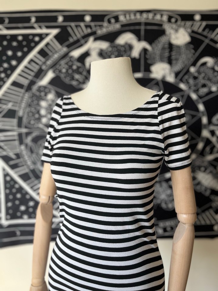 Çizgili T-shirt - Görsel 2