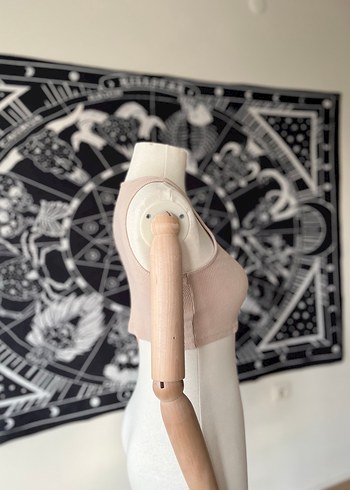 Koton Bej Crop Top - Görsel 2