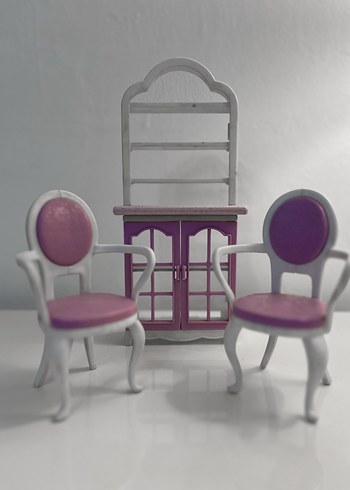 1996 Mattel Barbie Dining Set - Görsel 4