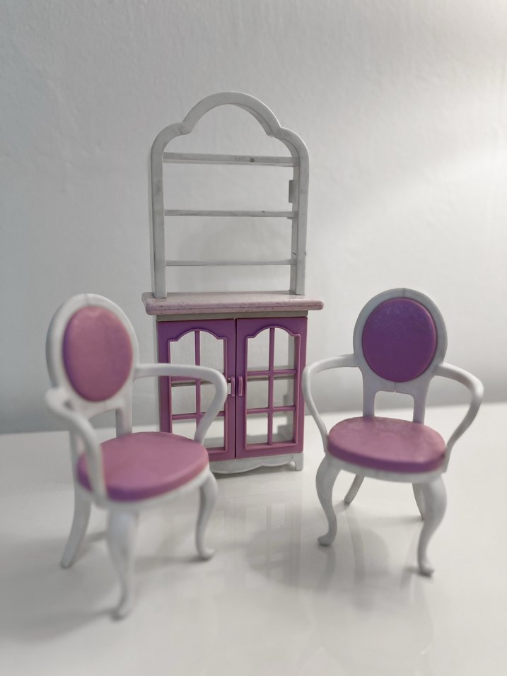 1996 Mattel Barbie Dining Set - Görsel 5