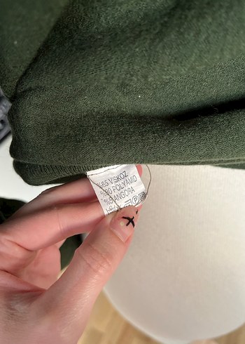 Dörtel Haki Kazak - Görsel 5