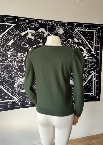 Dörtel Haki Kazak - Görsel 3