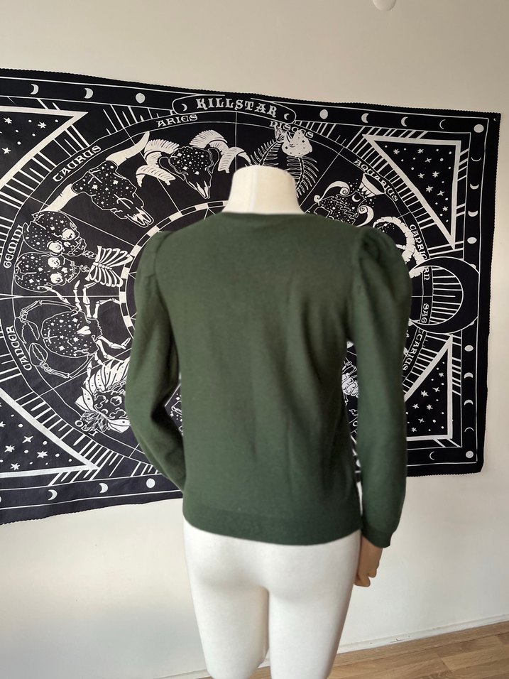 Dörtel Haki Kazak - Görsel 3