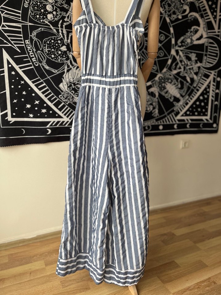 Çizgili Tulum - Görsel 5