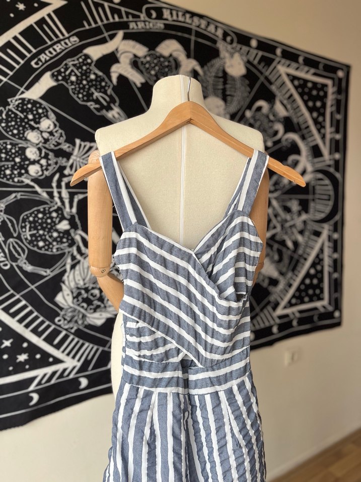 Çizgili Tulum - Görsel 2