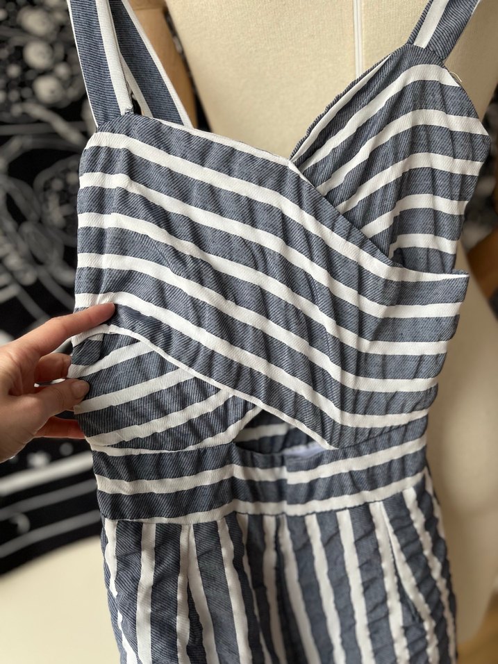 Çizgili Tulum - Görsel 3