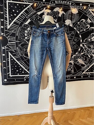 Zara Düşük Bel Jean