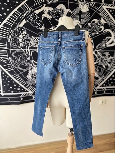 xs Beden Düşük Bel Jean
