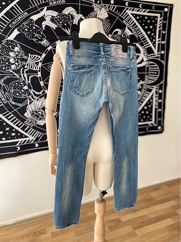 xs Beden Düşük Bel Jean