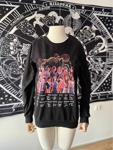 Diğer Köstebek Stranger Things Sweatshirt